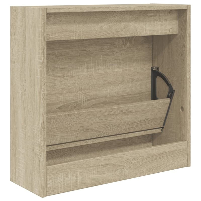 vidaXL Shoe Cabinet Engineered Wood Compact Shoe Cabinet