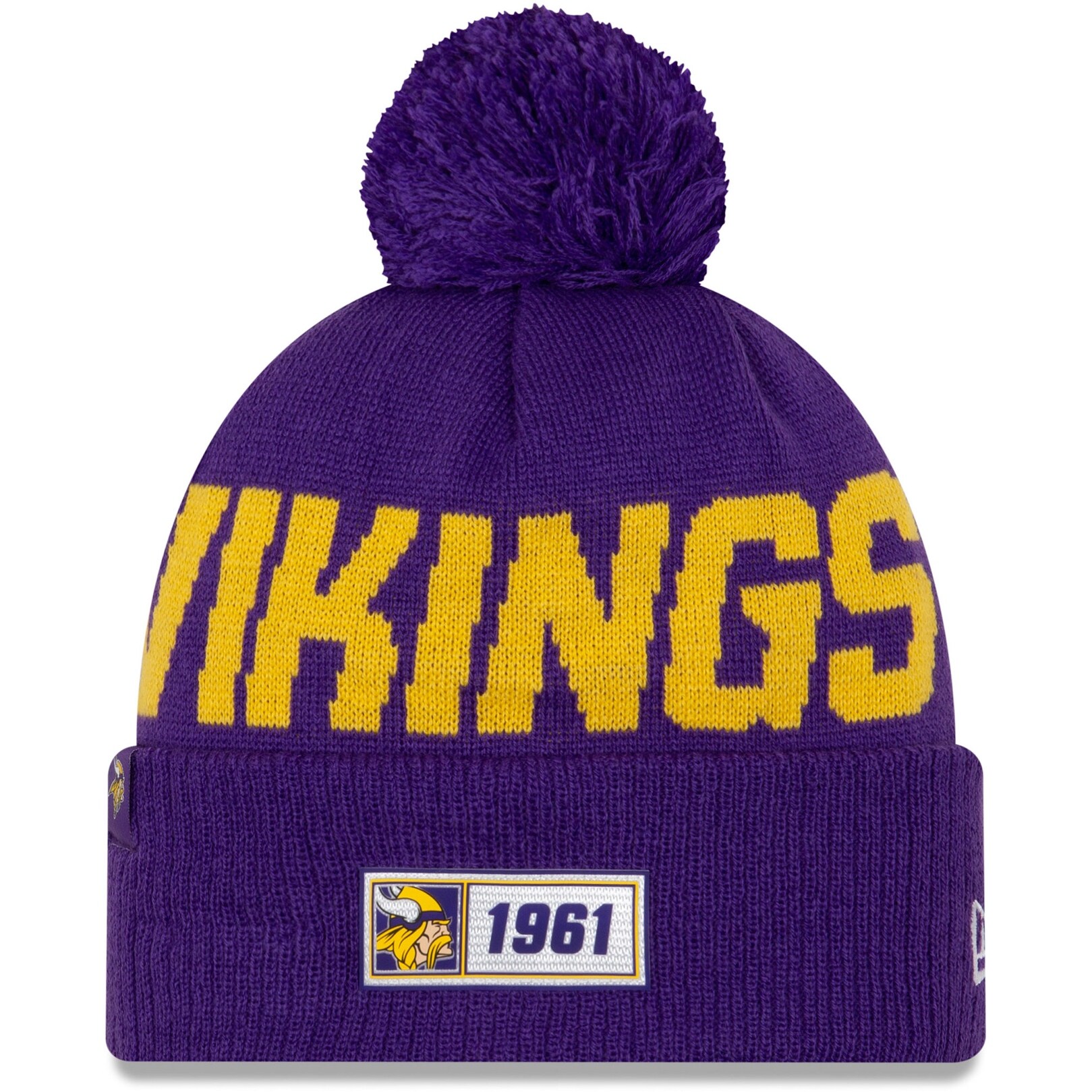 Shop Minnesota Vikings 2019 Road Cuffed Knit Beanie Overstock