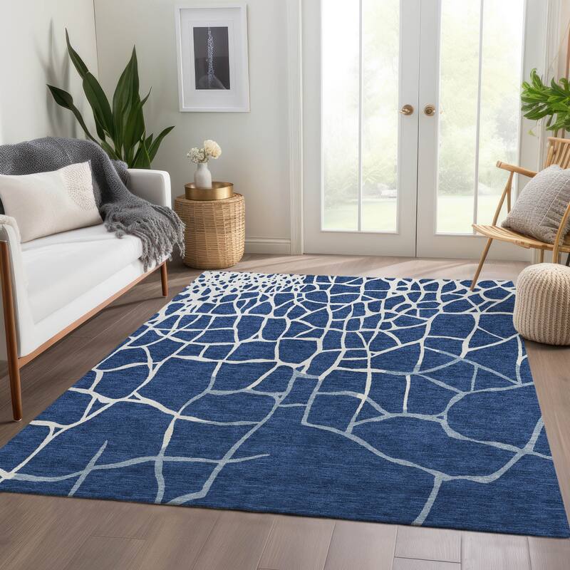 Premium Washable Super Soft Contemporary Webby Mayfield Rug