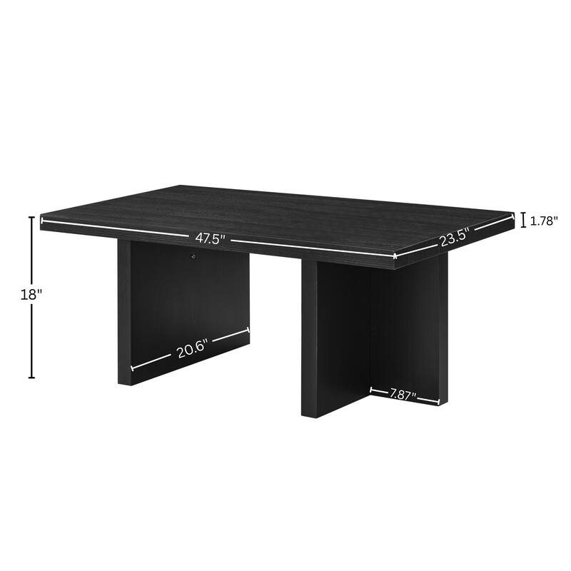 Roundhill Furniture Mchome Contemporary Coffee Table