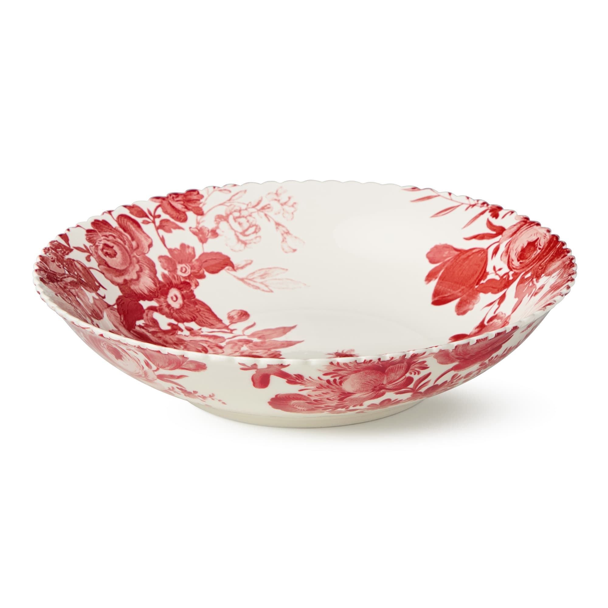 Certified International Gabrielle Rose 86 oz. Deep Bowl - 10.00"L x 10.00"W x 4.00"H