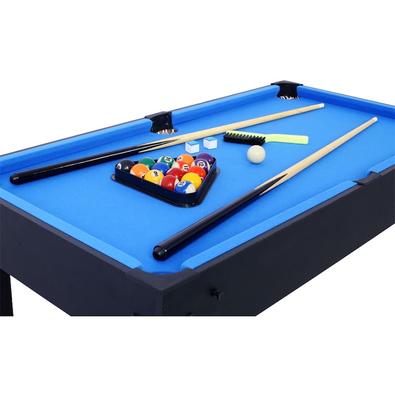 5-in-1 Multi-Game Table Billiards,Push Hockey,Foosball,Ping Pong Etc.