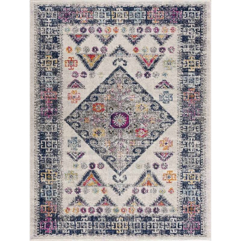 Tigris Patara Traditional Oriental Medallion Vintage Area Rug