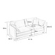 preview thumbnail 11 of 162, Cloud Chenille Upholstered Modular Sectional Sofa with DIY Combination Design