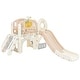 preview thumbnail 19 of 30, Kids Slide Playset Structure, Freestanding Castle Climbing Playhouse Pink