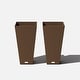 preview thumbnail 49 of 117, Pure Series Midland Planter 26 inch - 2 pack - Espresso