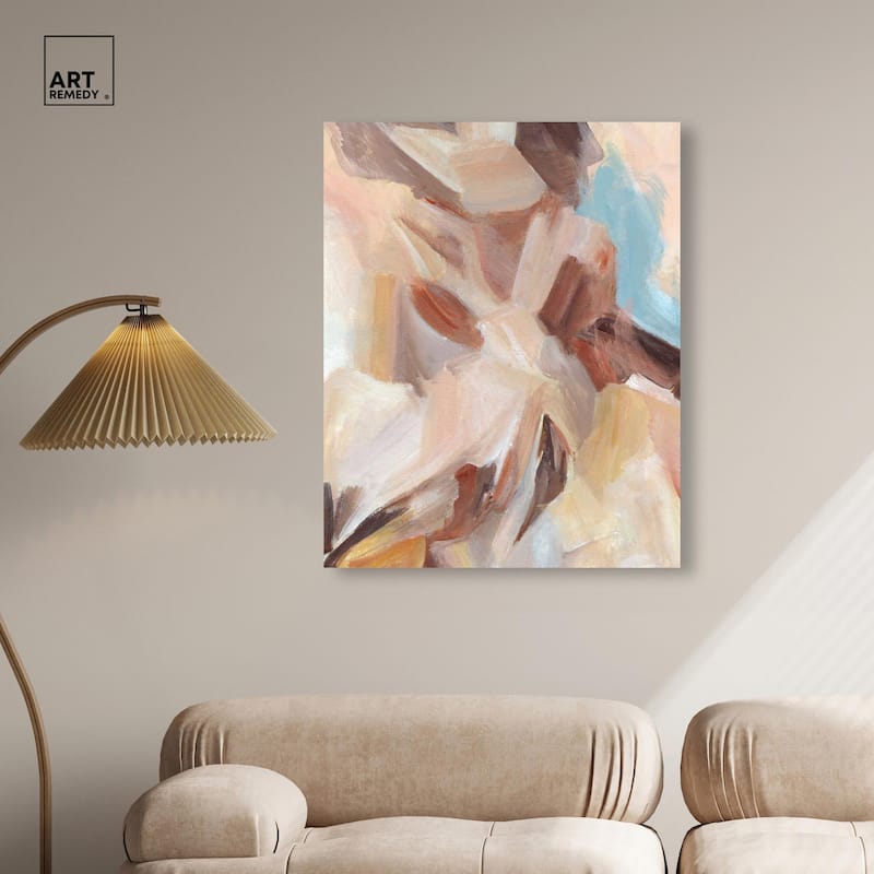 Layers of Colors I Canvas by Art Remedy, Gallery Wrapped
