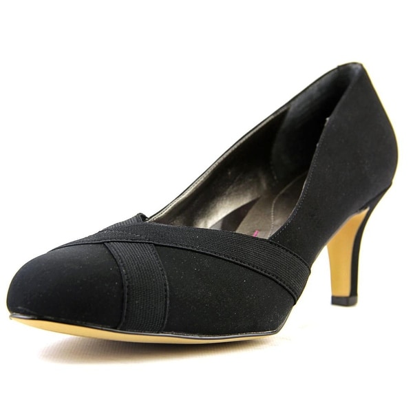 Ros Hommerson Jennifer Women Round Toe Synthetic Black Heels