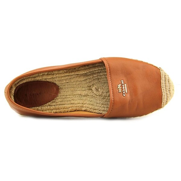 coach leather espadrilles