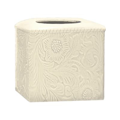 HiEnd Accents Savannah Ceramic Tissue Box Cover, 1PC