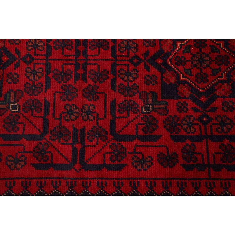 ECARPETGALLERY Hand-knotted Finest Khal Mohammadi Red Wool Rug - 5'8 x 7'9