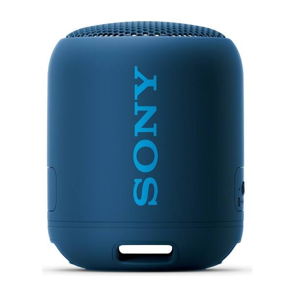 Shop Sony Srs Xb12 Portable Bluetooth Speaker Blue Stereo Pair Bundle Overstock 28676627