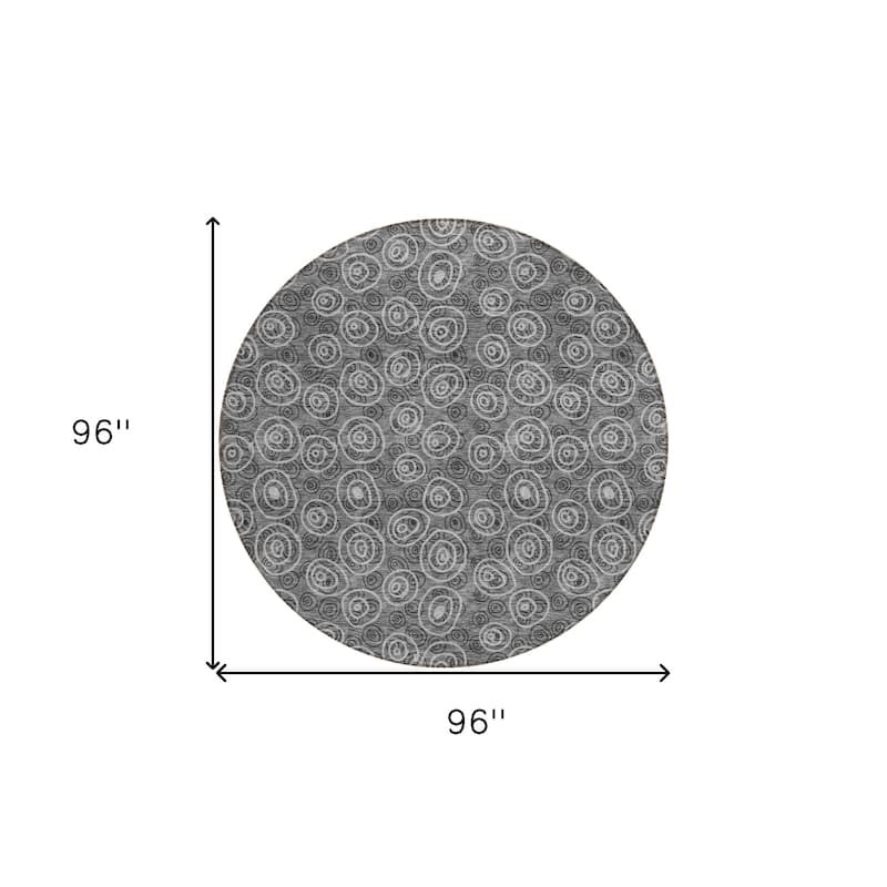 HomeRoots Geometric Transitional Rectangle Outdoor Rug