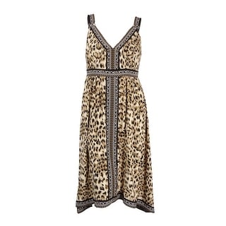 inc leopard print dress