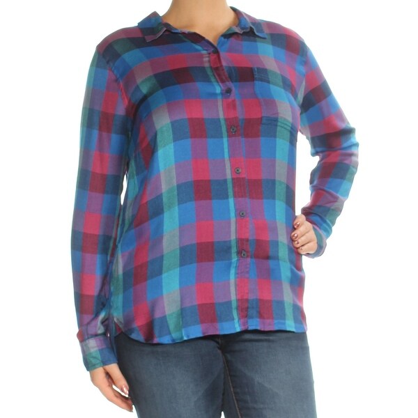 jeans with plaid cuffs