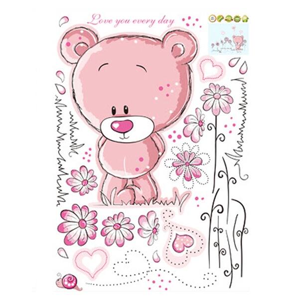 Shop Dining Room Bear Pattern Removable Diy Decal Mural Art Decor