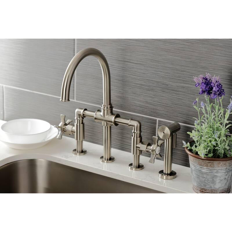Kingston Brass Hamilton Bridge Kitchen Faucet