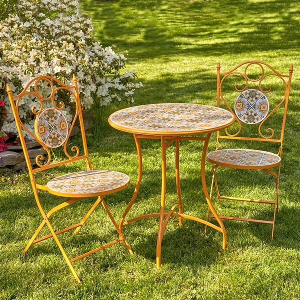 Flamingo iron bistro table discount