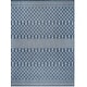 preview thumbnail 44 of 98, Nourison Positano Indoor/Outdoor Moroccan Area Rug 8' x 10' - Navy/Blue