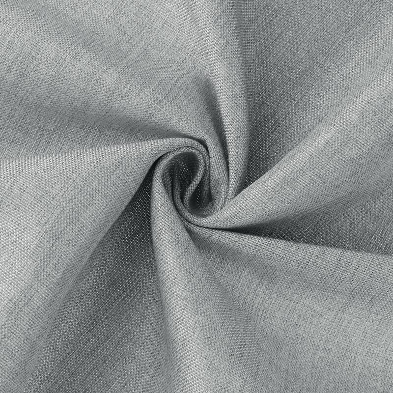 1 Pack Rectangle Tablecloth, Cotton Linen Waterproof Table Cover - Grey - 55x79inch