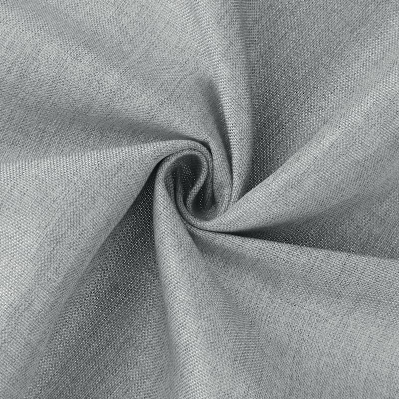 1 Pack Rectangle Tablecloth, Cotton Linen Waterproof Table Cover - Grey - 51x71inch