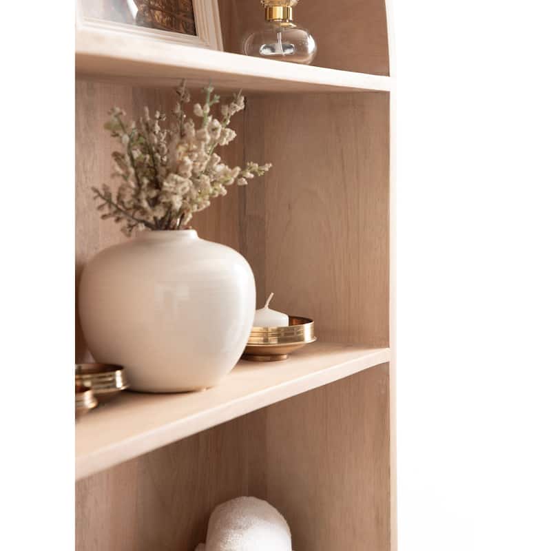 Kate and Laurel Arcott Arch Wall Shelf