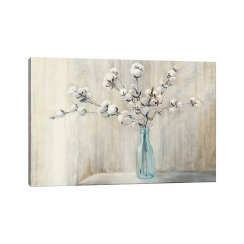 iCanvas "Cotton Bouquet" by Julia Purinton Canvas Print