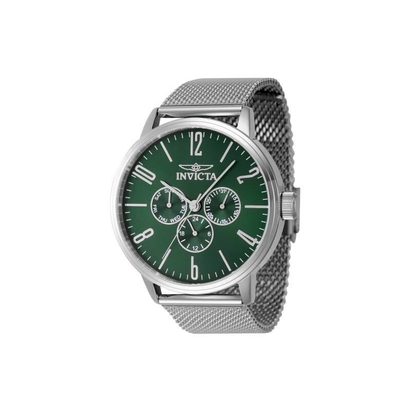 Invicta Men's 47120 Specialty Quartz Chronograph Green Dial Watch