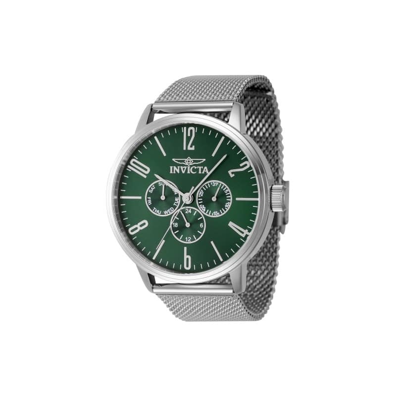 Invicta Men's 47120 Specialty Quartz Chronograph Green Dial Watch