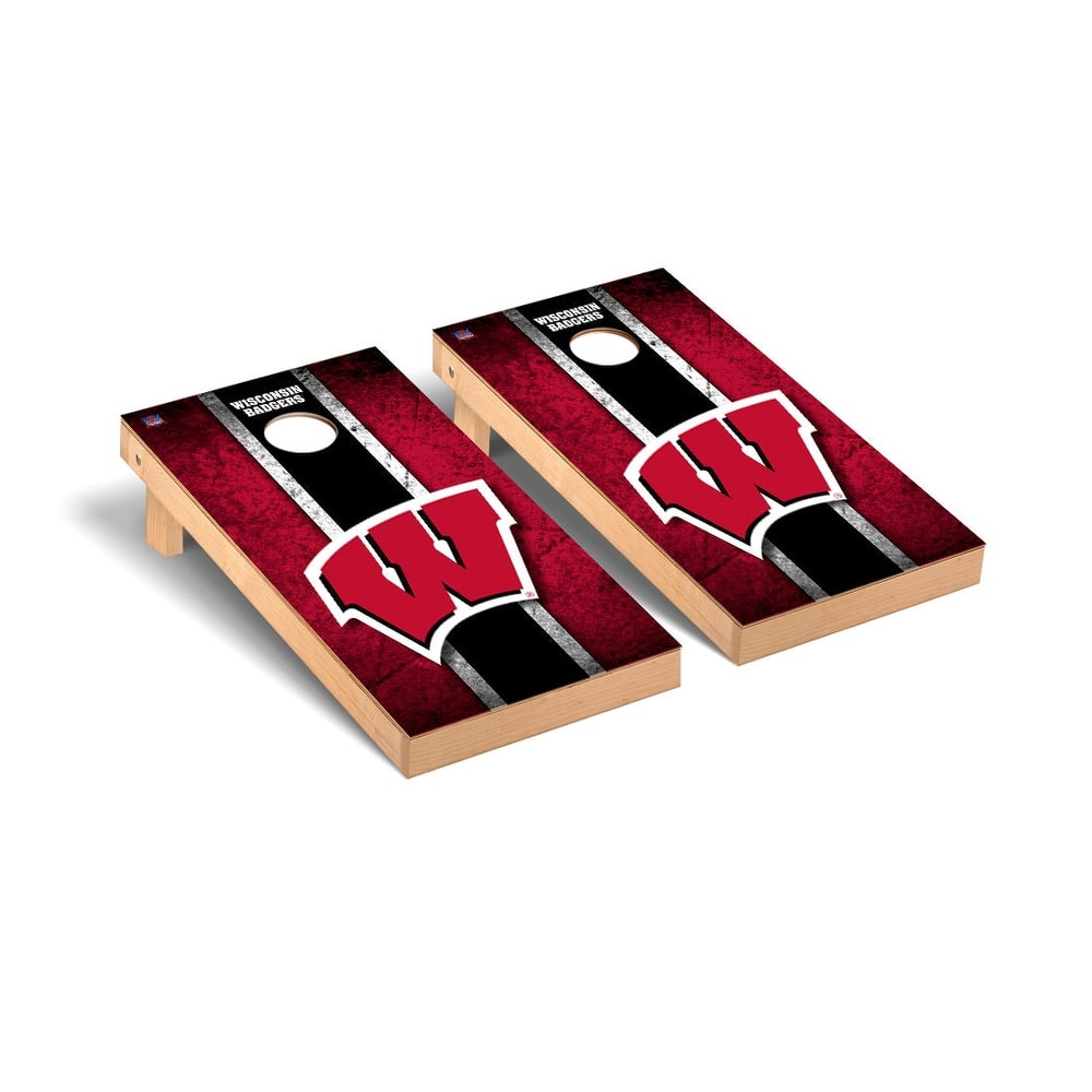 Wisconsin Badgers 2x4 Pro Cornhole Boards - V5
