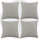 preview thumbnail 31 of 89, Deconovo Faux Linen Throw Pillow Covers 4 PCS(Cover Only)