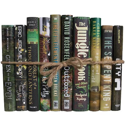Books Green Decorative Accessories: Woodlands Dust Jacket ColorPak