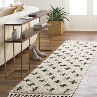Livabliss Berber Shag Casual Area Rug.