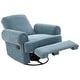 preview thumbnail 11 of 75, Christopher Knight Home - Thorne Chenille Swivel Recliner Rocker Chair with Adjustable Backrest