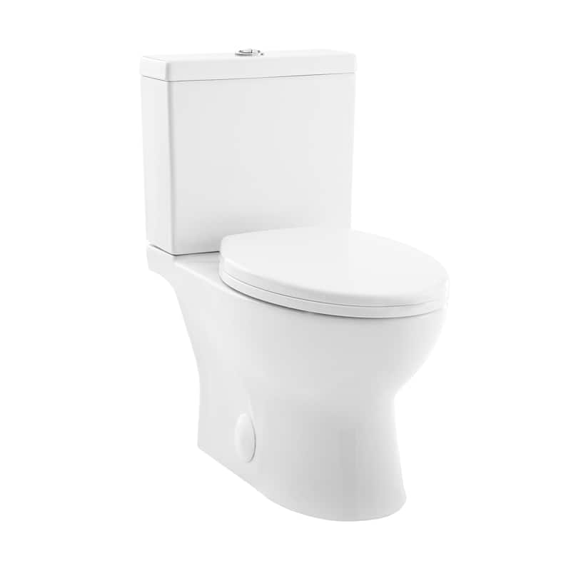 Bleu Two-Piece Elongated Toilet Dual-Flush 1.1/1.6 Gpf - 31" x 19" 32"