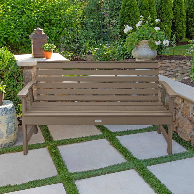 HIGHWOOD Weatherly 5-foot Eco-friendly Synthetic Wood Garden Bench