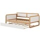 preview thumbnail 14 of 13, Twin Size Solid Wood Daybed, for Limited Space Kids, Teens, Adults