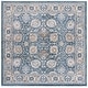 preview thumbnail 9 of 12, SAFAVIEH Rosewood Evantia Traditional Rug 6'7" Square - Ivory/Blue - Square