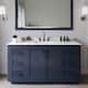 Option Dark Blue / White Quartz Top / Matte Black