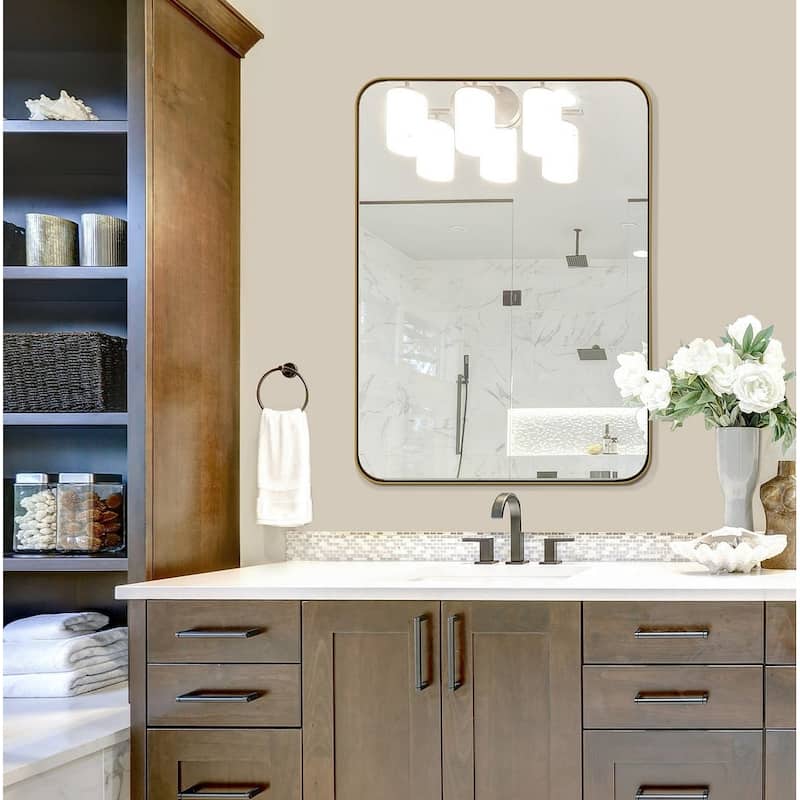 Rathburn Metal Venetian Wall Mounted Mirror