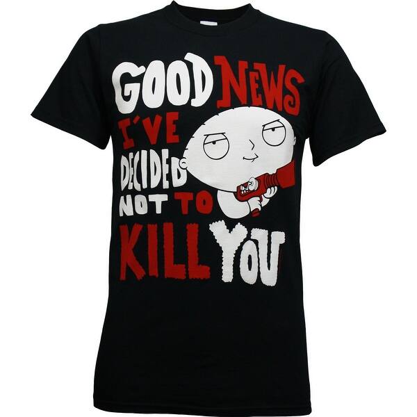 Shop Family Guy Stewie Good News T Shirt Size M Overstock