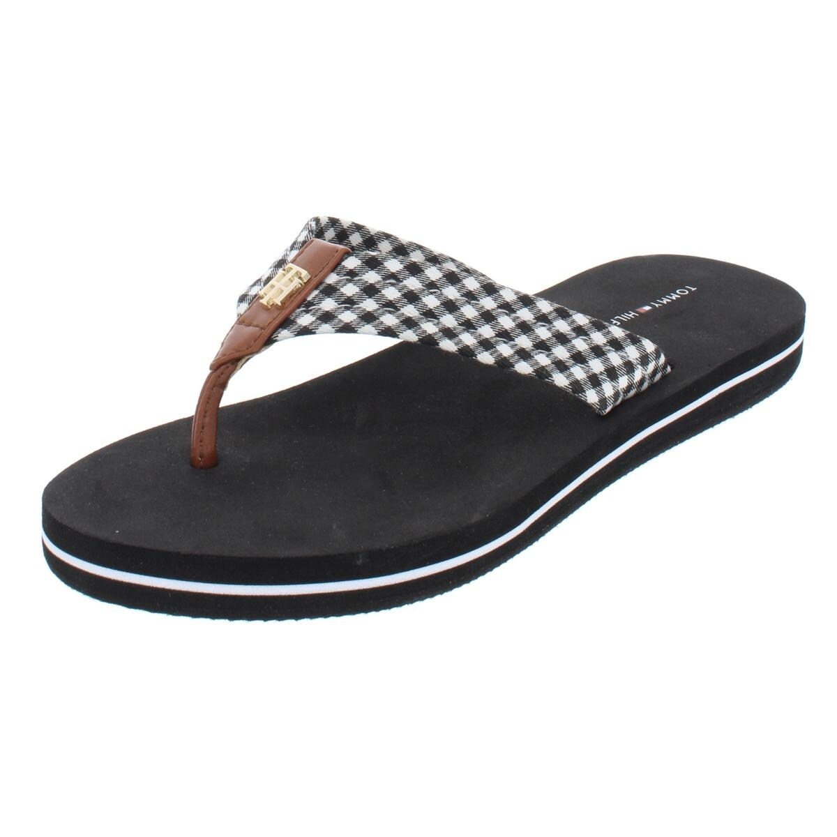 thong tommy hilfiger flip flops womens
