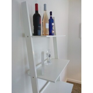 Copper Grove Helena Ladder Bookcase with File Drawer