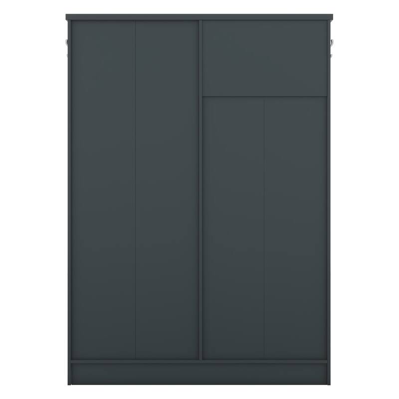 Entryway Cabinet Hall Tree Cabinet Shoe Cabinet with Bench and Coat Hooks, Storage Cabinet Coat Rack