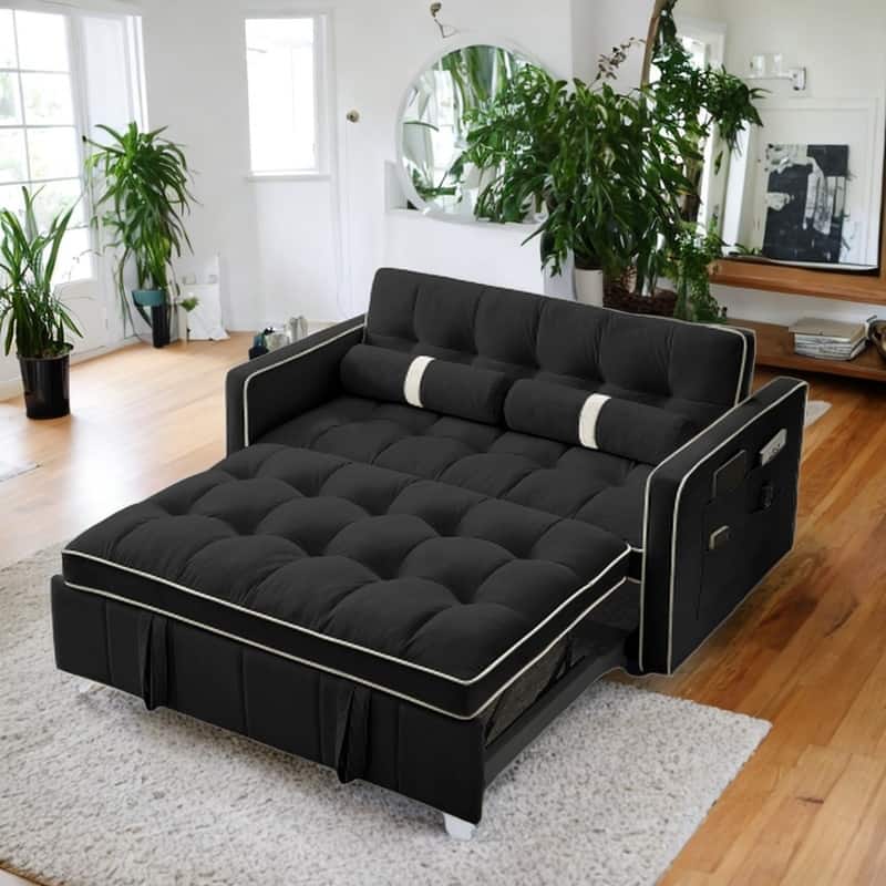 Pull Out Sleep Sofa Bed Loveseats Sofa