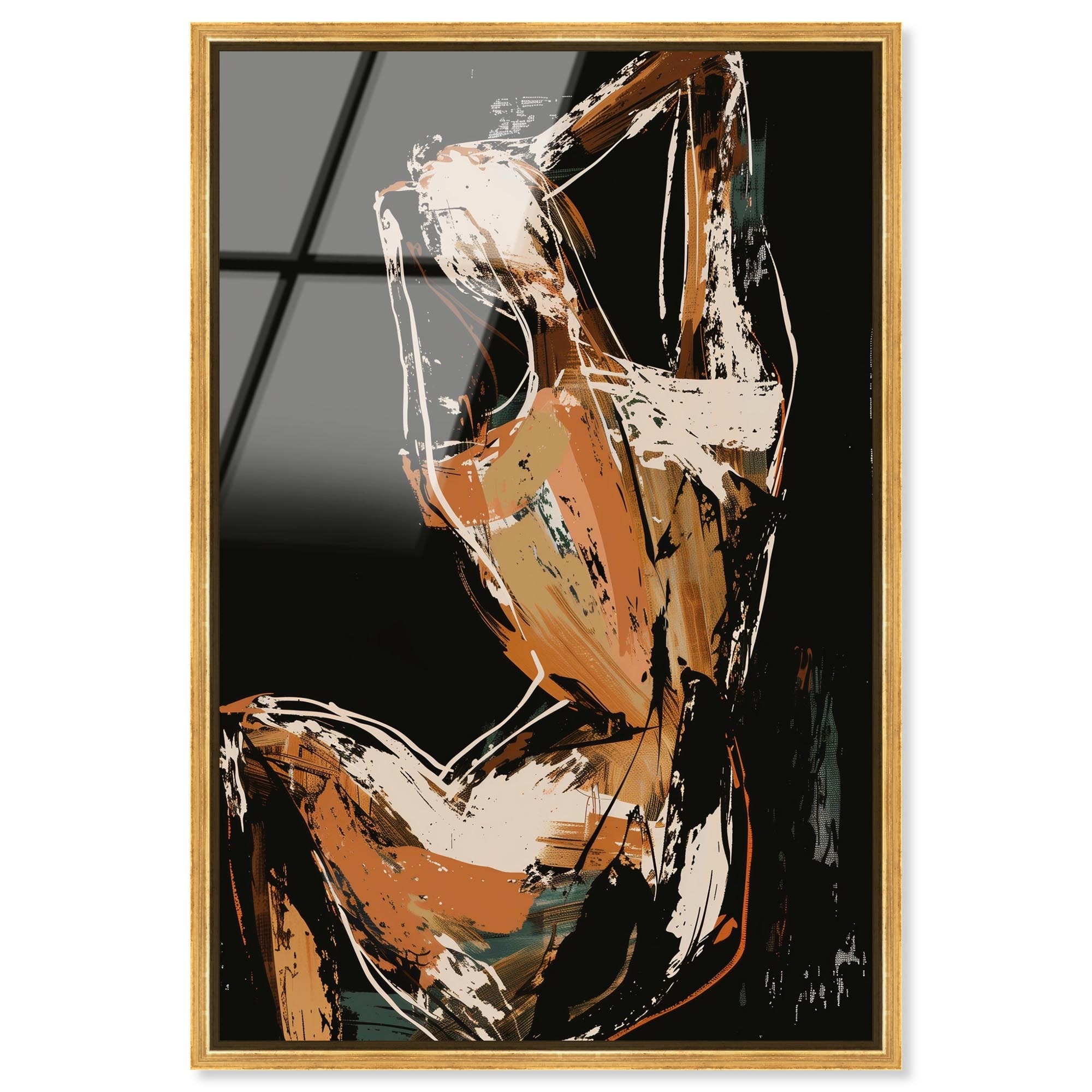 Beautiful Abstraction Abstract Framed Acrylic Wall Art by Art Remedy