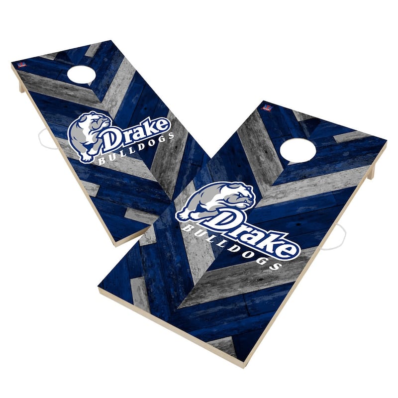 Drake University Bulldogs Cornhole Board Set - 16 Years and Up