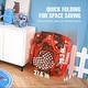 preview thumbnail 8 of 19, PP 4-in-1 Baby Walker with Wheels, Music and Foldable Design - 28.3” L x 27.6” W x 21.7” H