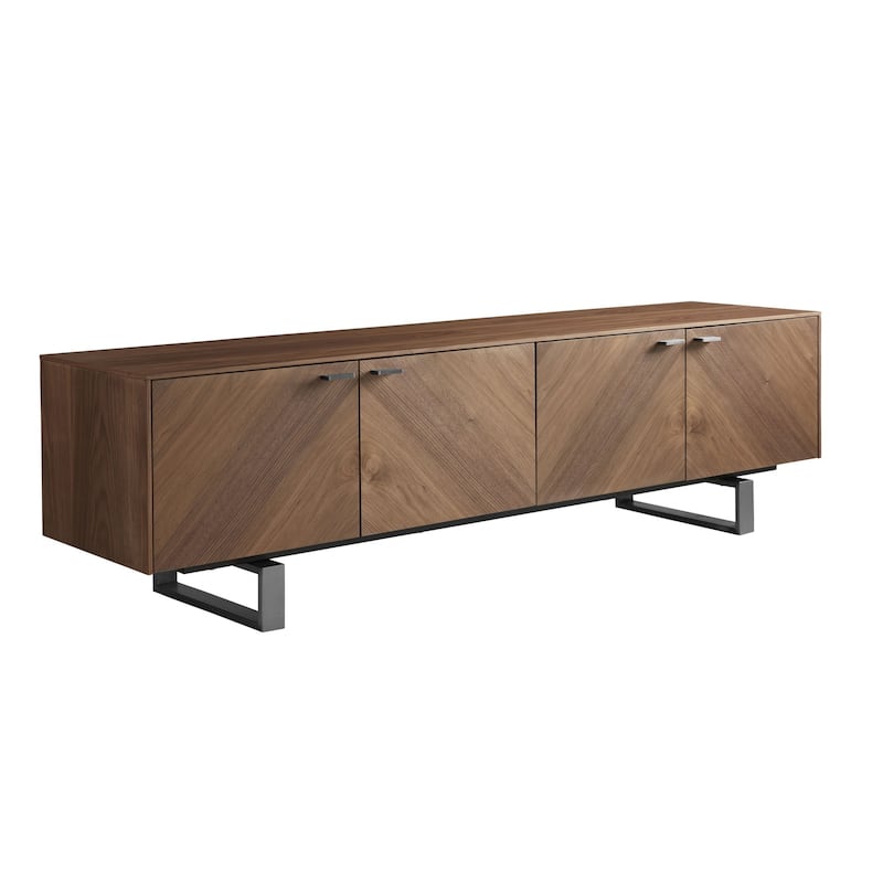 71" Contemporary Media TV Stand - 19.7" X 70.9" x 16.5"