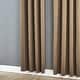 preview thumbnail 46 of 99, 4 Piece Grommet Darkening Blackout Window Panel Curtain Set
